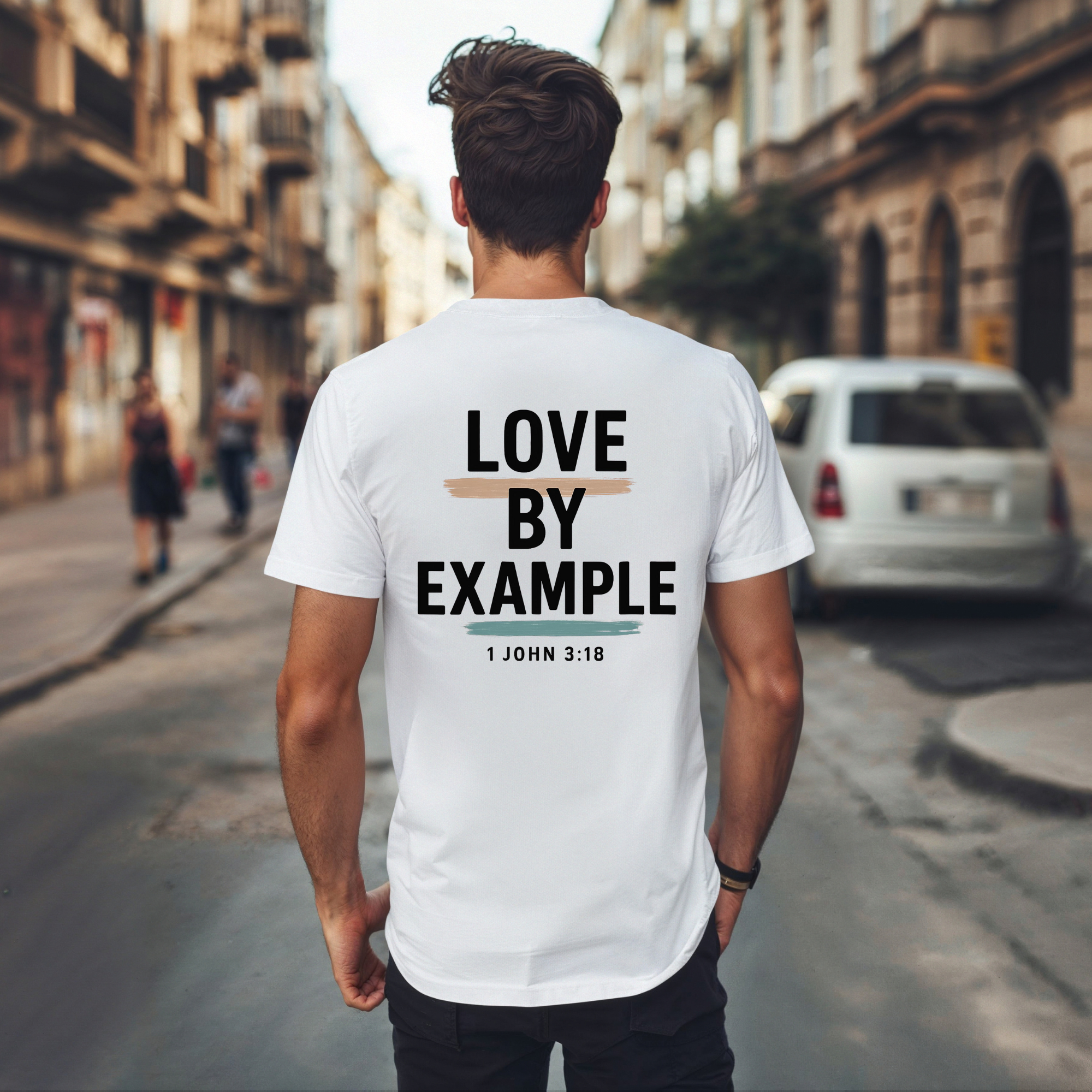 Faith Inspirational Unisex T-shirt - Love by Example