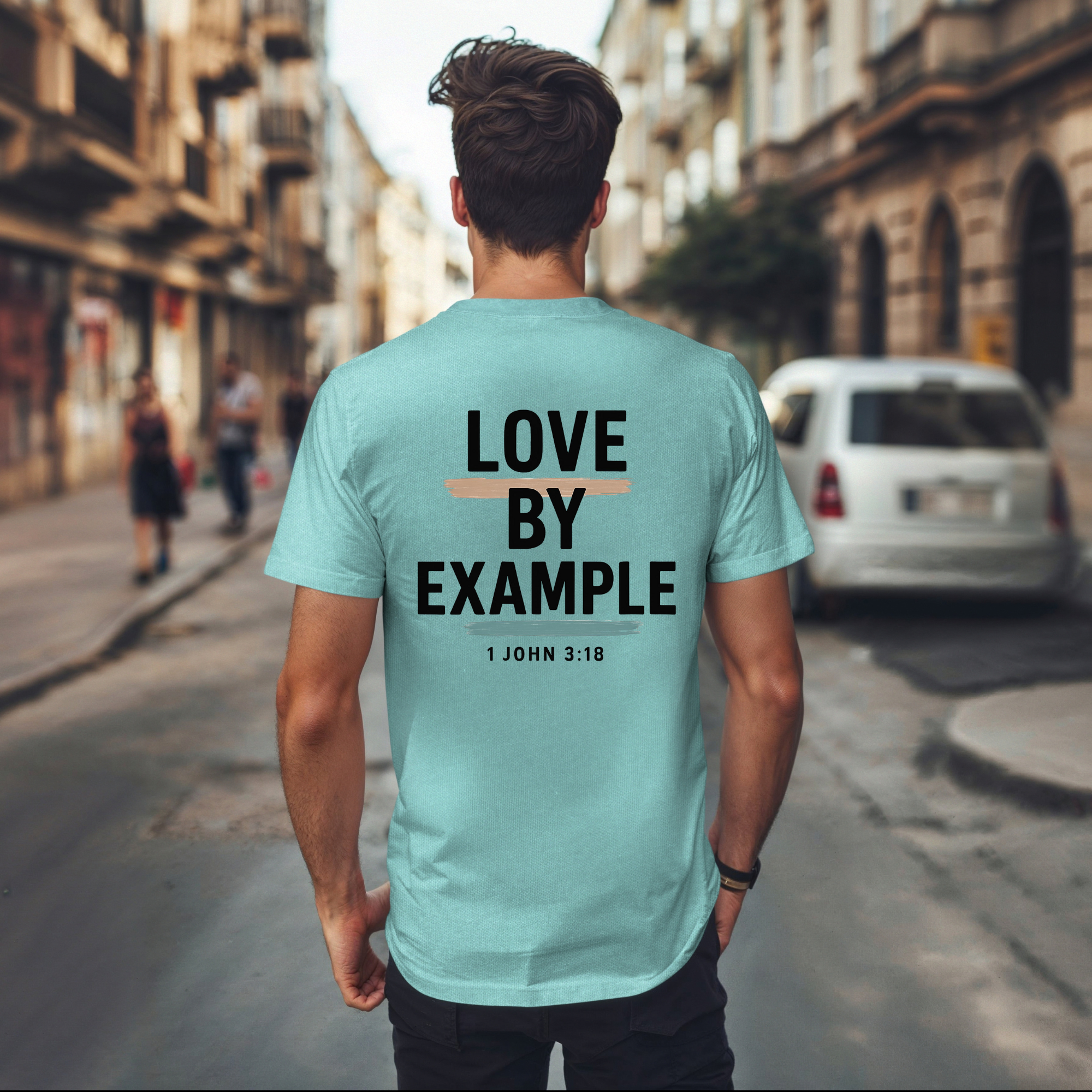 Faith Inspirational Unisex T-shirt - Love by Example
