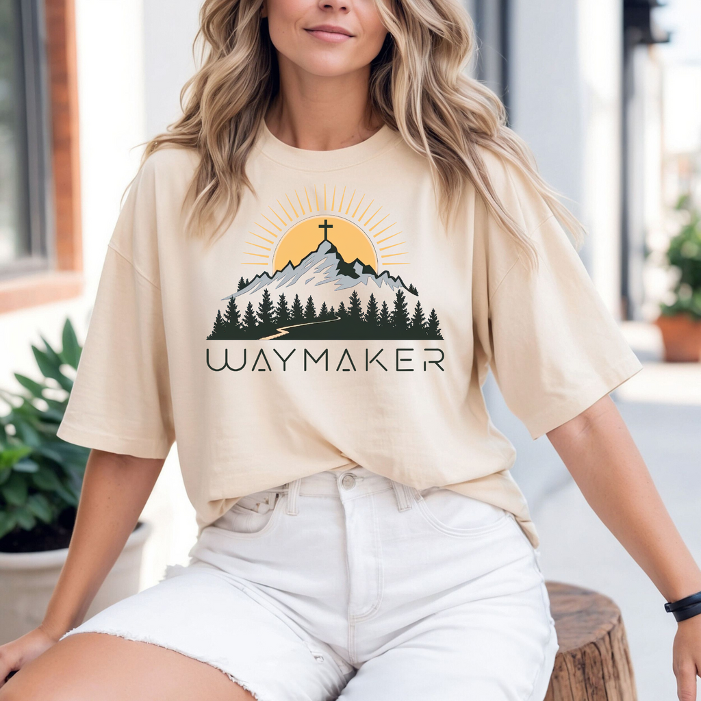Waymaker - Christian Tee - Wear your Spirit
